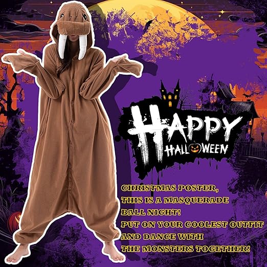 Beauty Shine Unisex Adult Onesie One Piece Pajamas Cosplay Cartoon Costume Halloween Christmas Sleepwear Jumpsuit Homewear nirvanaguru
