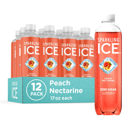 Sparkling Ice, Black Raspberry Sparkling Water, Zero Sugar Flavored Water, with Vitamins and Antioxidants, Low Calorie Beverage, 17 fl oz Bottles (Pack of 12) - Nirvana Guru