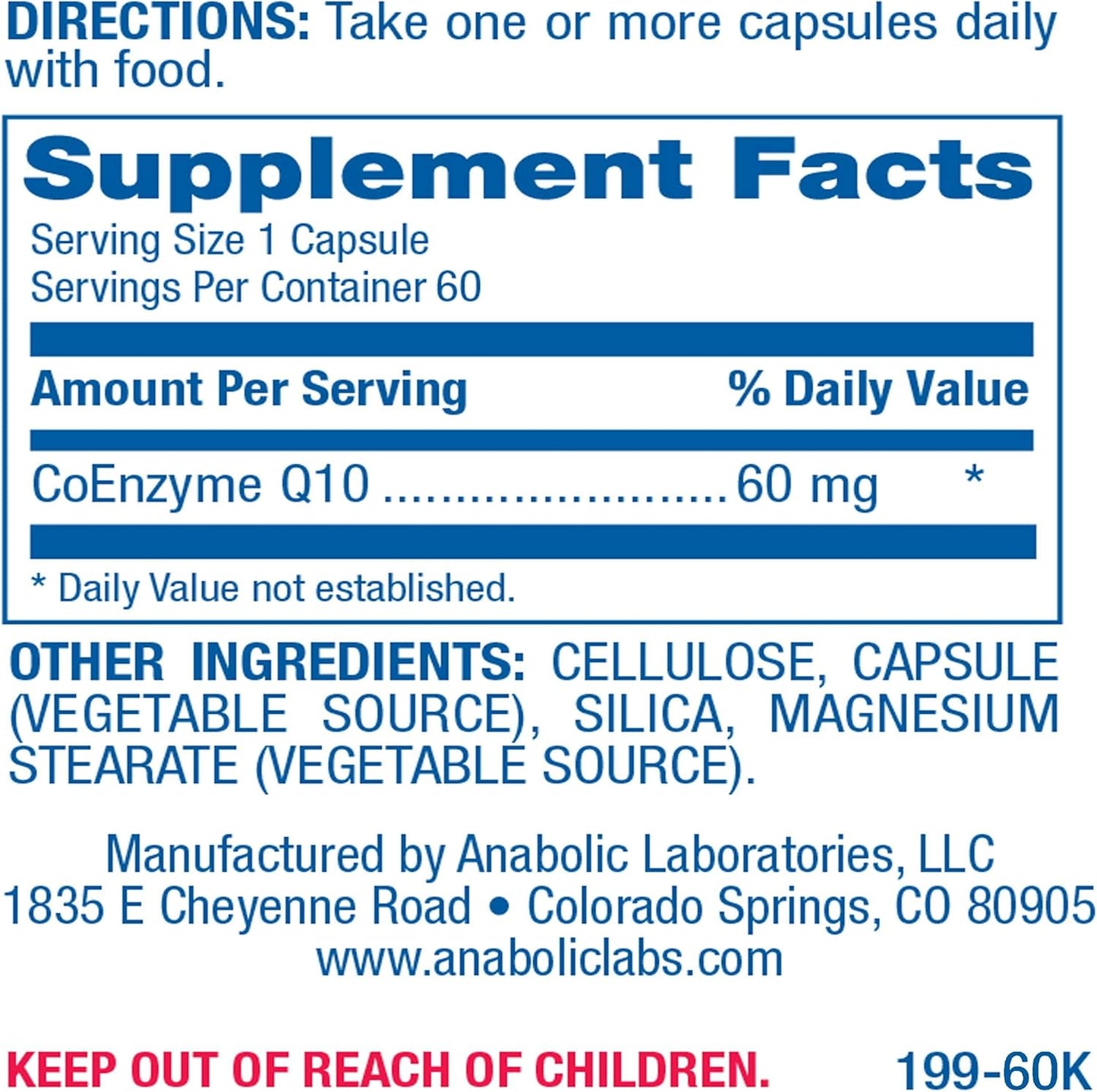 High Absorption CoQ10 Supplement - Clinical Formula Coenzyme Q10 60mg for Skin Heart Energy Antioxidant and Brain Support - Easy to Swallow - Made in The USA in cGMP Facilities - 60 Servings Nirvana Guru