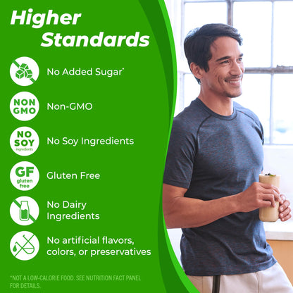 Orgain Organic Vegan Protein Powder, Vanilla Bean - 21g Plant Protein, 4g Prebiotic Fiber, No Lactose Ingredients, No Added Sugar, Non-GMO, For Shakes & Smoothies, 2.03 lb (Packaging May Vary)