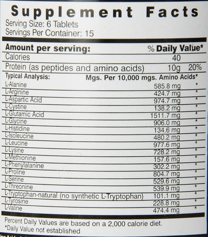 Healthy 'n Fit Anabolic Amino 10,000, 90 tablets, Bottle Nirvana Guru