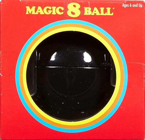 Mattel Games Magic 8 Ball Kids Toy, Retro-Themed Novelty Fortune Teller, Ask a Question & Turn Over for Answer (Amazon Exclusive) nirvanaguru