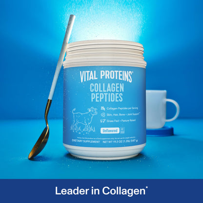 Vital Proteins Collagen Peptides Powder - Supports Hair, Nail, Skin, Bone & Joint Health, Unflavored, Collagen Protein 9.33 OZ - Nirvana Guru