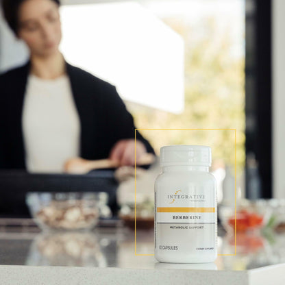 Integrative Therapeutics Berberine - Supplement for Cellular Energy Metabolism & Metabolic Support* - Dairy-Free & Gluten-Free - 60 Capsules (60 Servings) Nirvana Guru