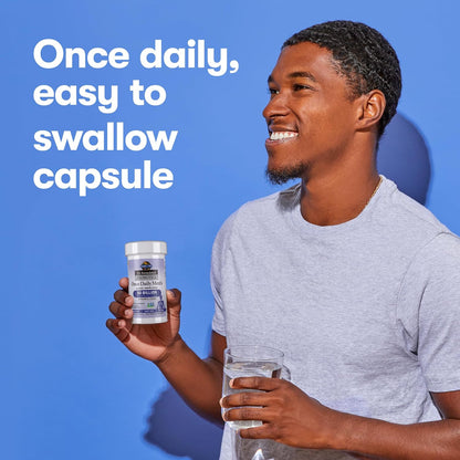 Garden of Life Probiotics for Men Dr Formulated 50 Billion CFU 15 Probiotics for Digestive Health + Organic Prebiotic Fiber for Colon & Immune Support, Daily Gas Relief, Shelf Stable, 30 Capsules - Nirvana Guru
