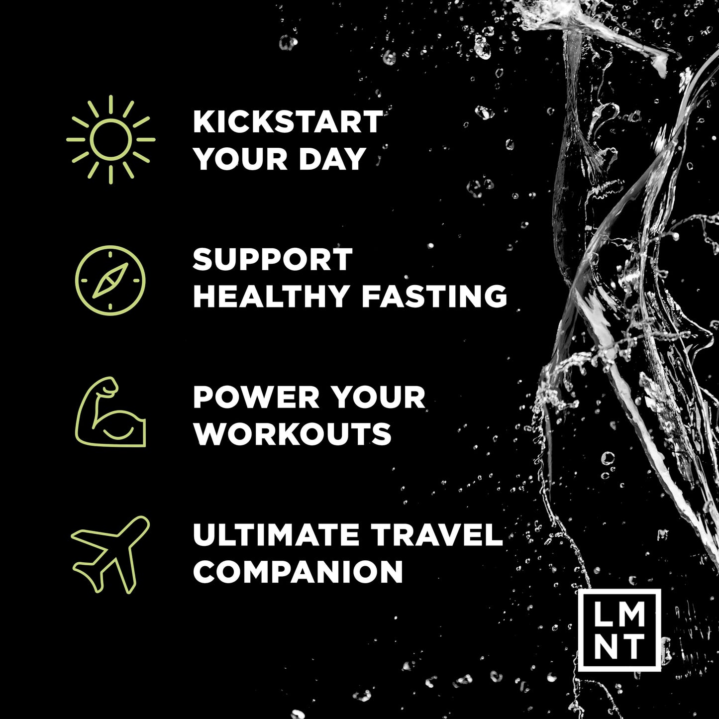 LMNT Zero Sugar Electrolytes - Watermelon Salt | Drink Mix | 30-Count