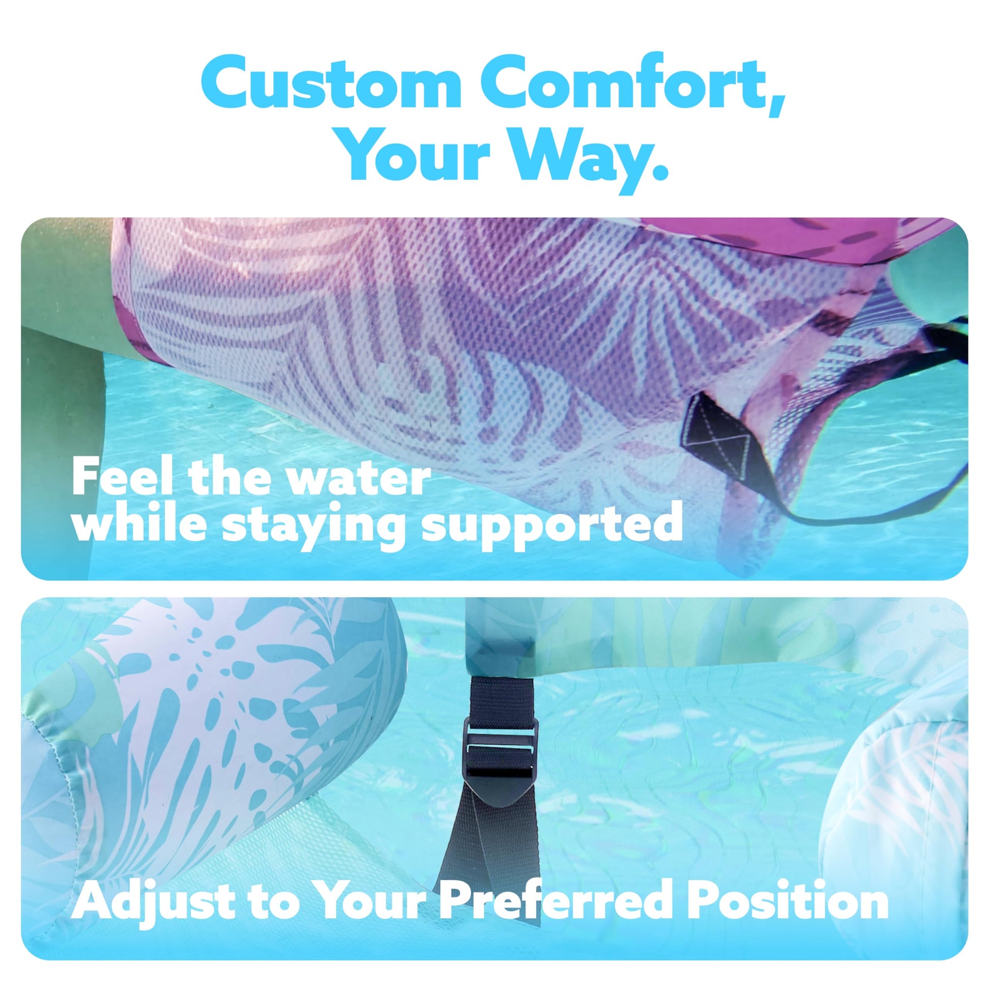 SLOOSH Inflatable Pool Floats Adult,2 Packs Floating Lounge Chairs,Blow up Pool Noodles for Adult Heavy Duty,Floating Chair for Party Summer Water Beach Lake Fun Nirvana Guru