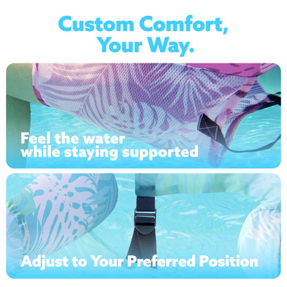 SLOOSH Inflatable Pool Floats Adult,2 Packs Floating Lounge Chairs,Blow up Pool Noodles for Adult Heavy Duty,Floating Chair for Party Summer Water Beach Lake Fun Nirvana Guru