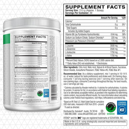 Original BCAA Powder Airheads Candy Flavor, 7g BCAA and 2.5g L-Glutamine, Sugar Free Post Workout Muscle Recovery Drink with Amino Acids for Men & Women, 30 Servings Nirvana Guru