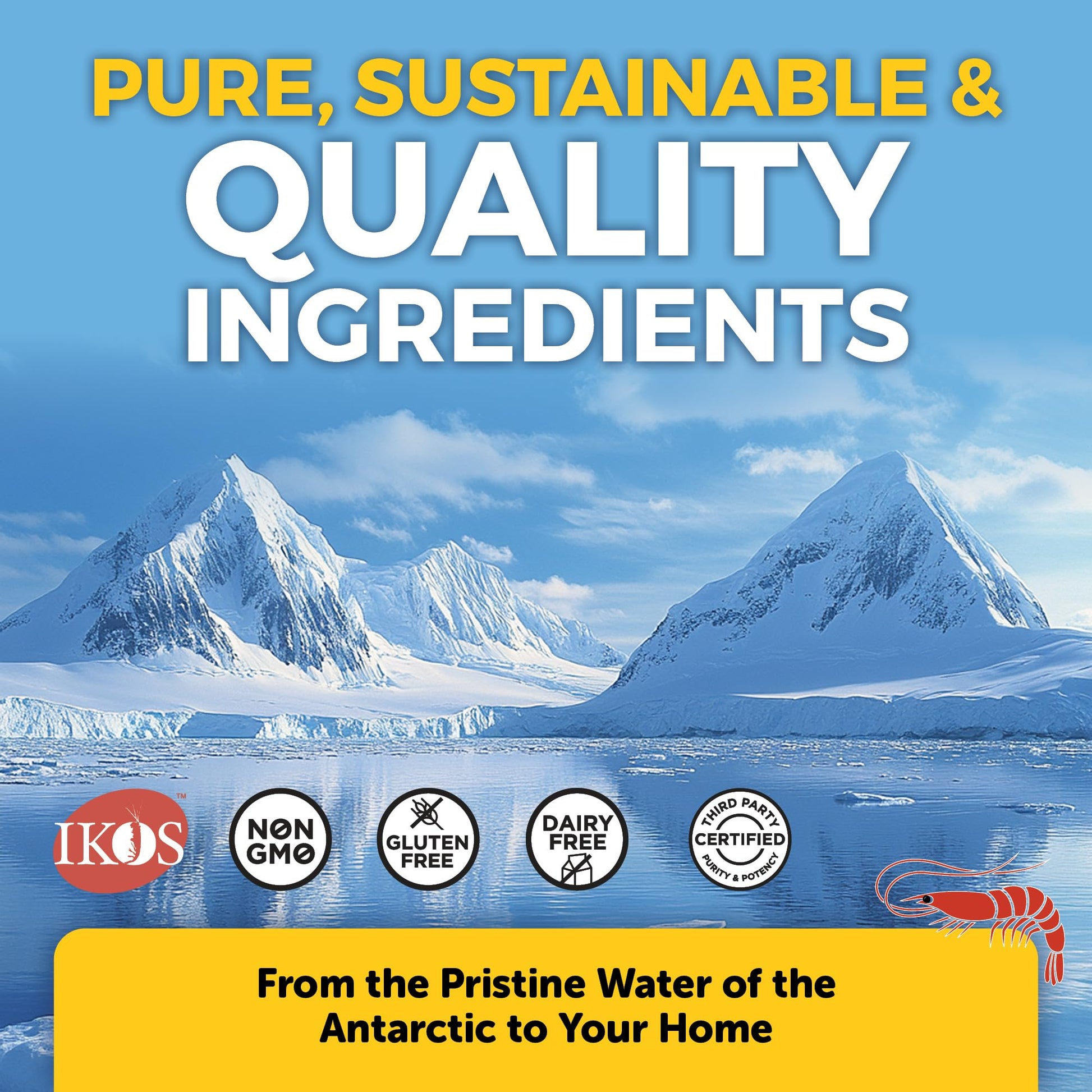 Viva Naturals Antarctic Krill Oil Omega 3 Supplements 1250 mg - DHA EPA Omega-3 & Astaxanthin Concentration for Joint Health, No Fish Burp - 60 Omega 3 Krill Oil Capsules - Nirvana Guru