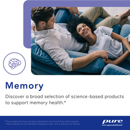Pure Encapsulations Lithium Orotate 5 mg - Brain Support Supplement - with N-Acetyl-L-Cysteine (NAC) for Memory & Brain Behavior* - Gluten Free & Non-GMO - 90 Capsules - Nirvana Guru