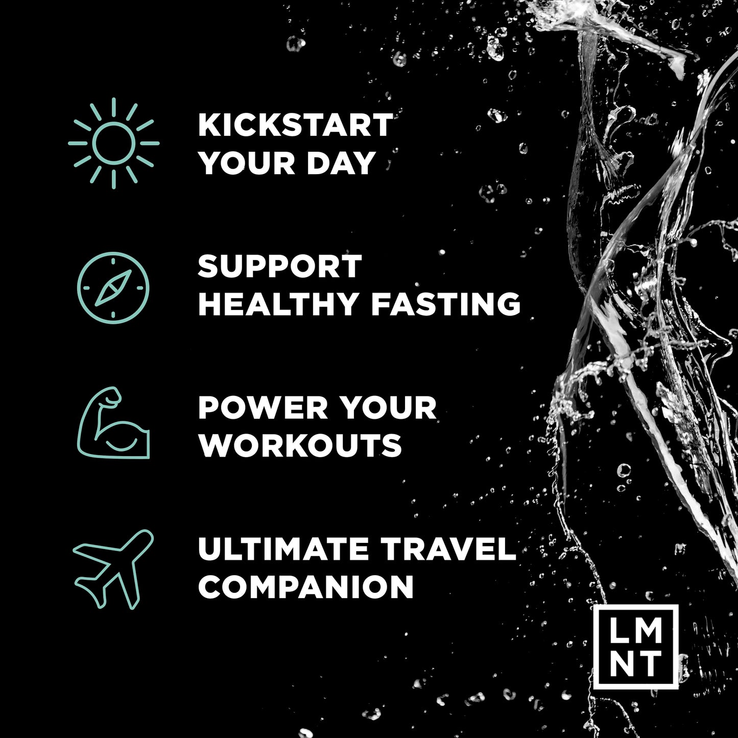 LMNT Zero Sugar Electrolytes - Watermelon Salt | Drink Mix | 30-Count