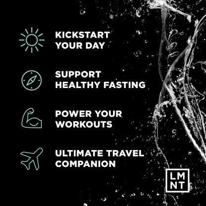 LMNT Zero Sugar Electrolytes - Watermelon Salt | Drink Mix | 30-Count