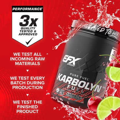 EFX Sports Karbolyn Fuel | Fast-Absorbing Carbohydrate Powder | Carb Load, Sustained Energy, Quick Recovery | Stimulant Free | 39 Servings (Neutral) Nirvana Guru