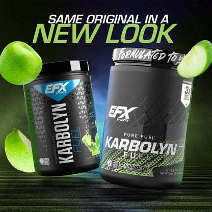 EFX Sports Karbolyn Fuel | Fast-Absorbing Carbohydrate Powder | Carb Load, Sustained Energy, Quick Recovery | Stimulant Free | 39 Servings (Neutral) Nirvana Guru