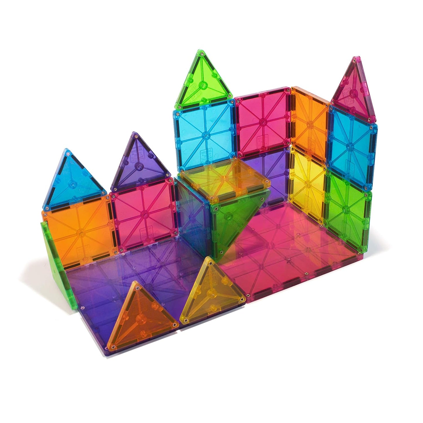 MAGNA-TILES Classic 32-Piece Magnetic Construction Set, The ORIGINAL Magnetic Building Brand Nirvana Guru
