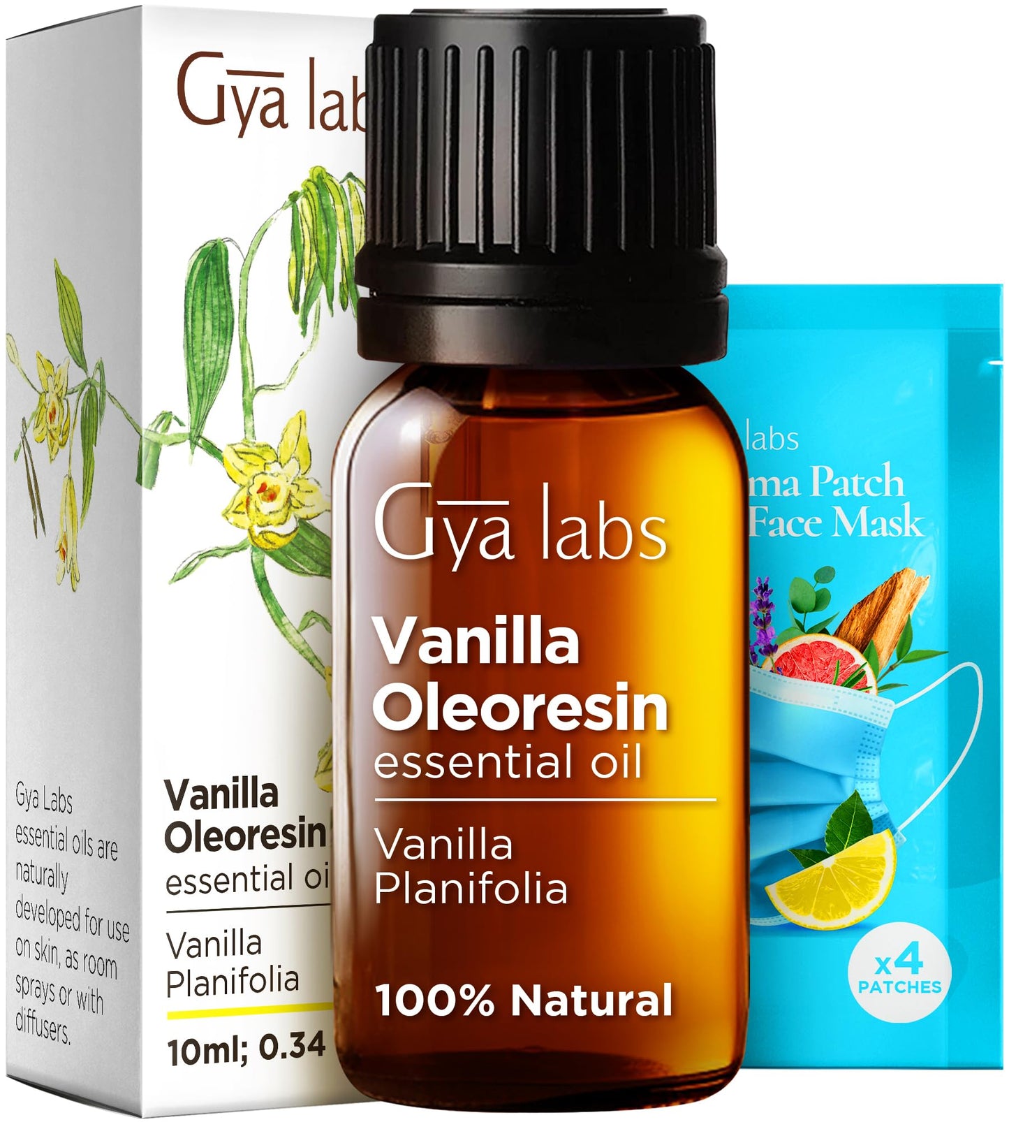 Gya Labs Frankincense Essential Oil for Face - 0.34 Fl Oz - 100% Pure Natural Frankincense Oil for Skin, Body Massages & Candle Making - Premium Grade for Wellness & Comfort - Woody & Calming Scent