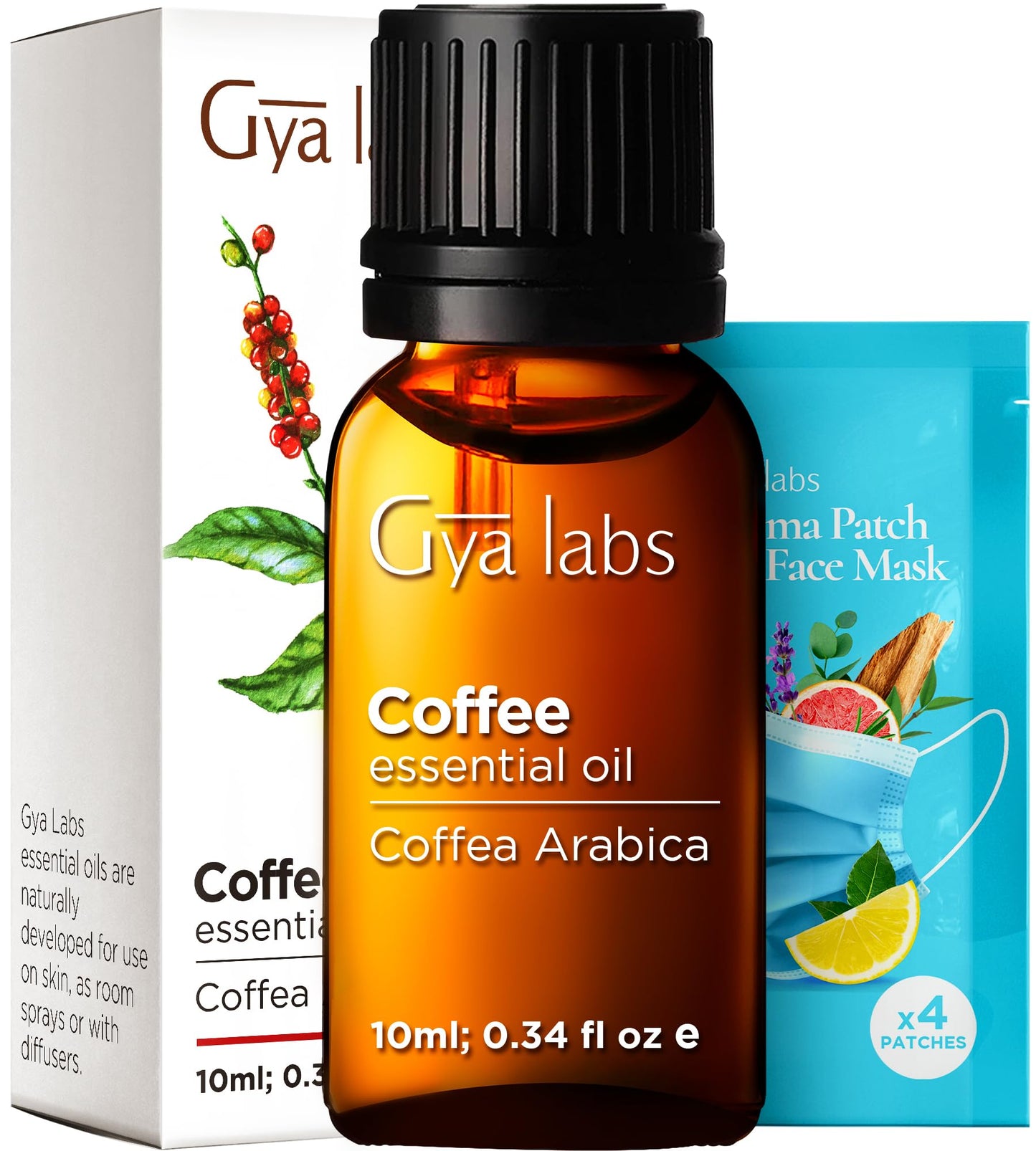 Gya Labs Frankincense Essential Oil for Face - 0.34 Fl Oz - 100% Pure Natural Frankincense Oil for Skin, Body Massages & Candle Making - Premium Grade for Wellness & Comfort - Woody & Calming Scent