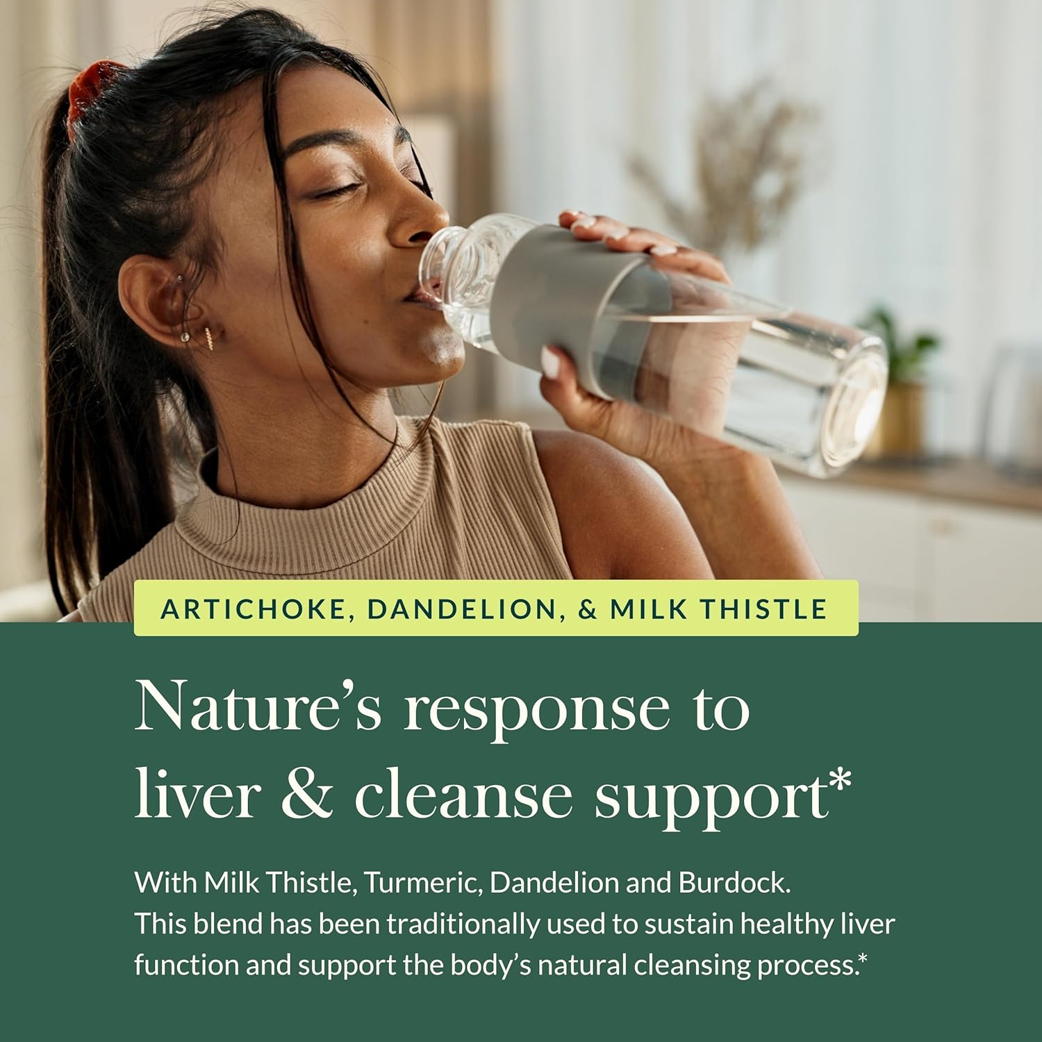 Gaia Herbs Liver Cleanse - Liver Health Support Herbal Supplement with Milk Thistle, Burdock, Turmeric Curcumin, Dandelion, and More - 60 Vegan Liquid Phyto-Caps (30 Servings) - Nirvana Guru