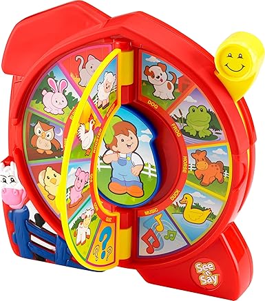 Fisher-Price Little People Toddler Toy See ‘n Say The Farmer Says, Learning Game with Music & Sounds for Kids Ages 18+ Months (Amazon Exclusive) nirvanaguru