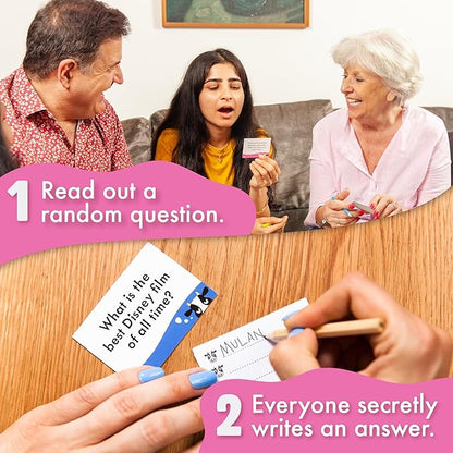 Herd Mentality: Udderly Funny Family Board Game | Easy & Fun for Big Groups of 4-20 Players | Includes 20 Extra Exclusive Questions Nirvana Guru