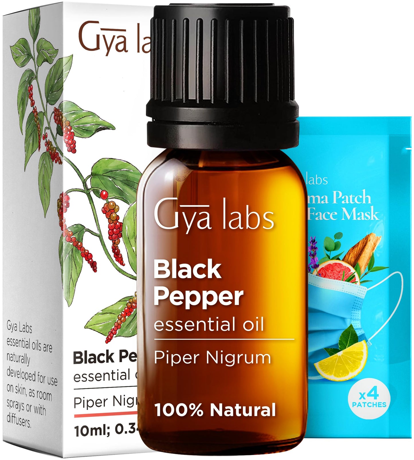 Gya Labs Frankincense Essential Oil for Face - 0.34 Fl Oz - 100% Pure Natural Frankincense Oil for Skin, Body Massages & Candle Making - Premium Grade for Wellness & Comfort - Woody & Calming Scent