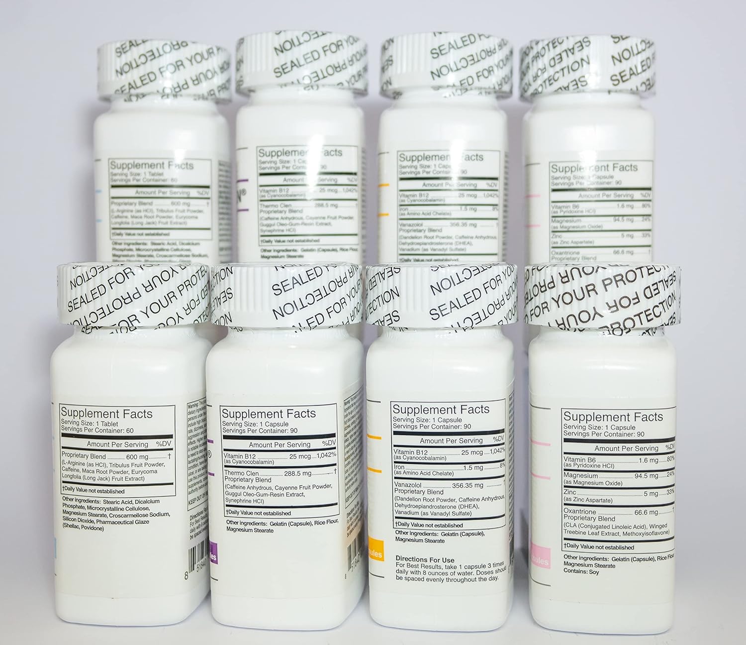 Summer Stack (Strength Support System) - Test-600x, Thermo Clen, Winn-50, VAR 10 - Capsules - 8 Count - 2 Month Supply Nirvana Guru