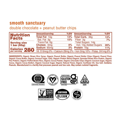 Gomacro, Nutrition Bar Oatmeal Chocolate Chip Organic 12 Count, 2.3 Ounce