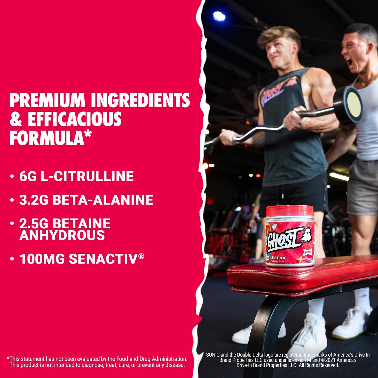 GHOST Legend Pre-Workout Powder, Blue Raspberry - 30 Servings – Pre-Workout for Men & Women with Choline, L-Citrulline, & Beta Alanine for Energy & Focus Nirvana Guru