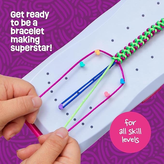 Pretty Me Friendship Bracelet Making Kit for Girls - Crafts for Girl - String Bracelets Maker - Gifts for 8-12 Year Old Kid - Birthday Gift Ideas & Kits Toys Ages 8, 9, 10, 11, 12 - Kids Age 8-12 Olds nirvanaguru