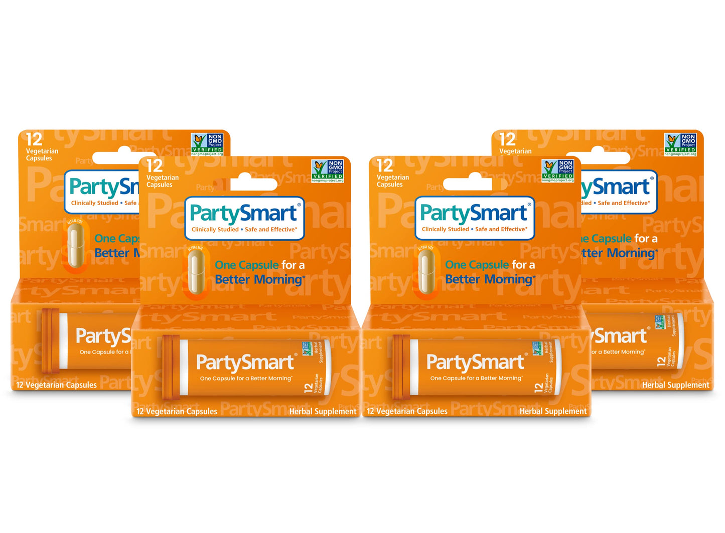 Himalaya PartySmart, One Capsule for a Better Morning, Plant-Based, Liver Support, Better Morning After Drinking, Clinically Studied, Non-GMO Project Verified, 12 Capsules - Nirvana Guru