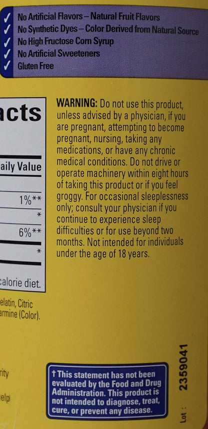 Nature Made Melatonin 10 mg per serving Gummies, Sleep Gummies for Adults Maximum Strength Dosage, 100% Drug Free Sleep Aid, 120 Count, 60 Day Supply - Nirvana Guru