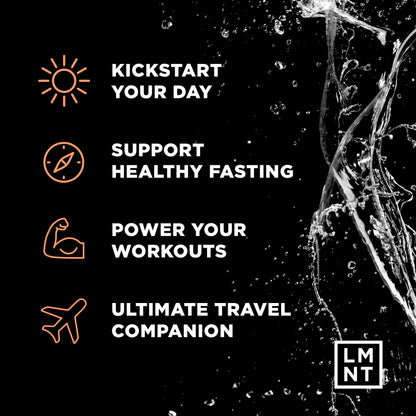 LMNT Zero Sugar Electrolytes - Watermelon Salt | Drink Mix | 30-Count