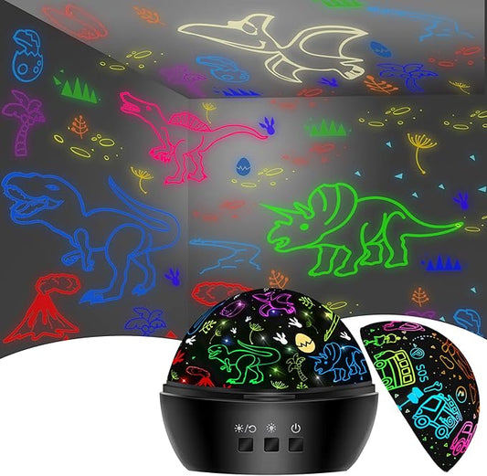 Dinosaur Toys for 3-8 Year Old Boys,Dino Projection Kids Toys for 3-8 Year Olds Boys 2 in 1 Car Toy for 2-10 Year Olds Boys,Toddler Toys,Chirstmas Stocking Stuffers Gifts for 2-10 Year Olds Kids nirvanaguru