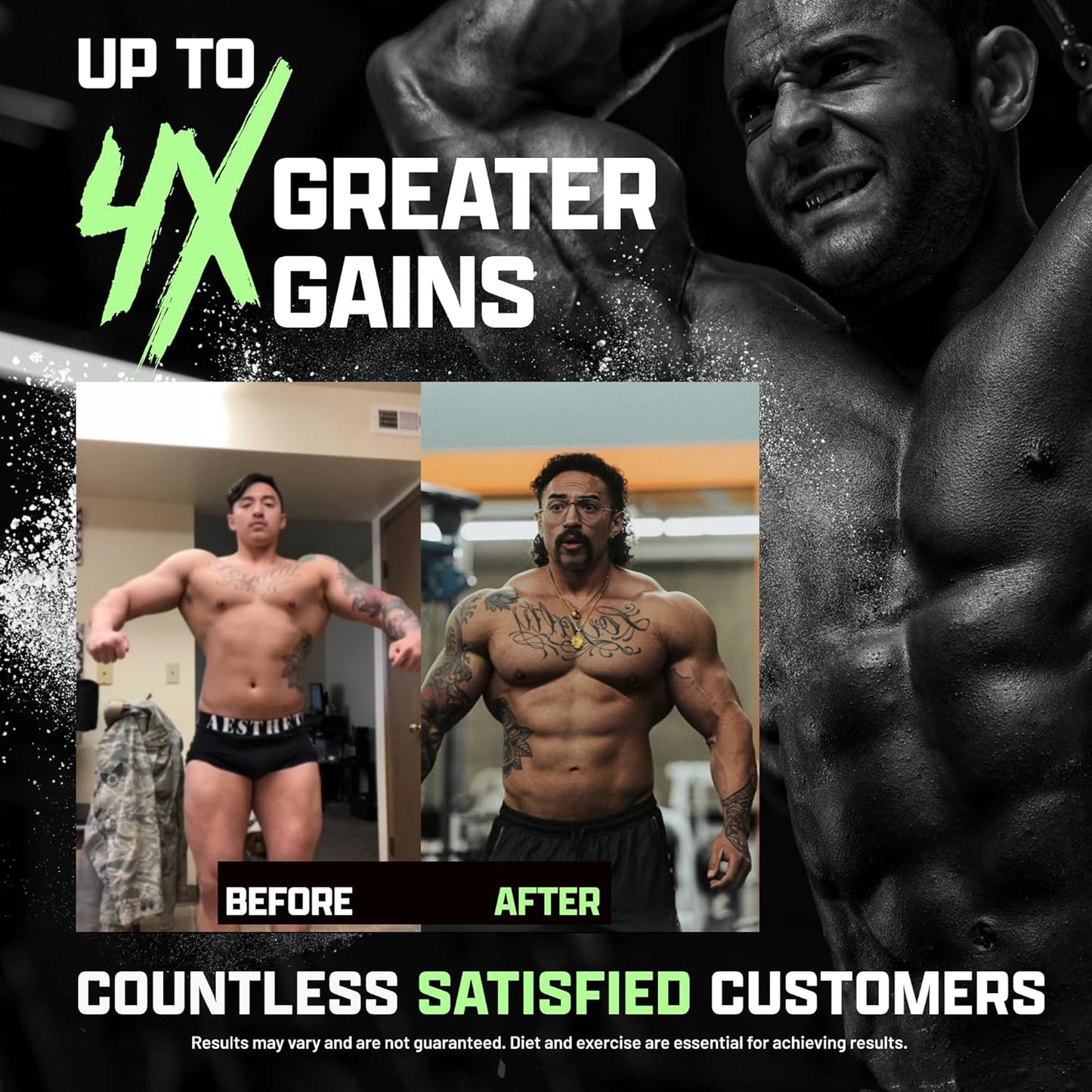 Nutrex Research Anabol Ripped & Nighttime PM Muscle Builder and Shredding Combo Nirvana Guru