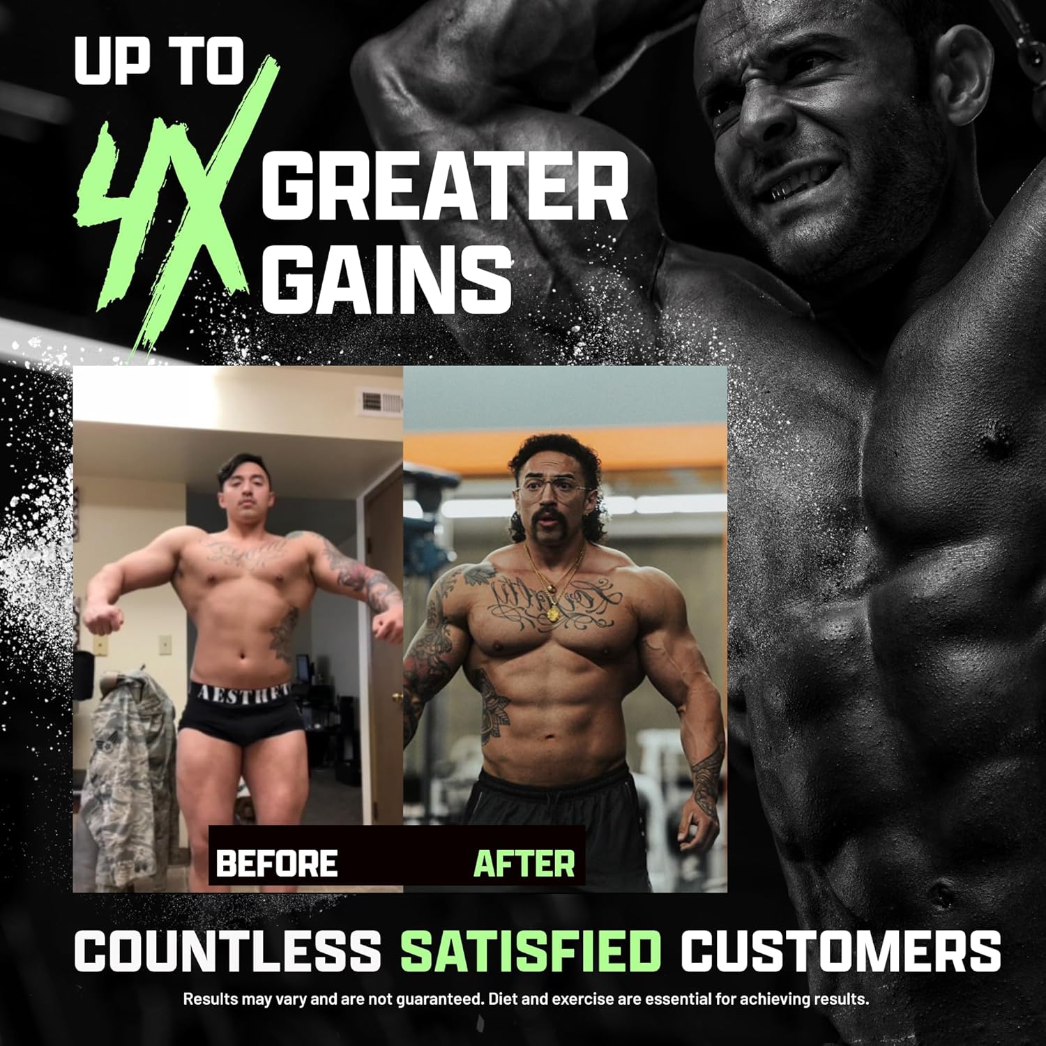 Nutrex Research Anabol Ripped & Nighttime PM Muscle Builder and Shredding Combo Nirvana Guru