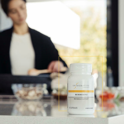Integrative Therapeutics Berberine - Supplement for Cellular Energy Metabolism & Metabolic Support* - Dairy-Free & Gluten-Free - 60 Capsules (60 Servings) Nirvana Guru