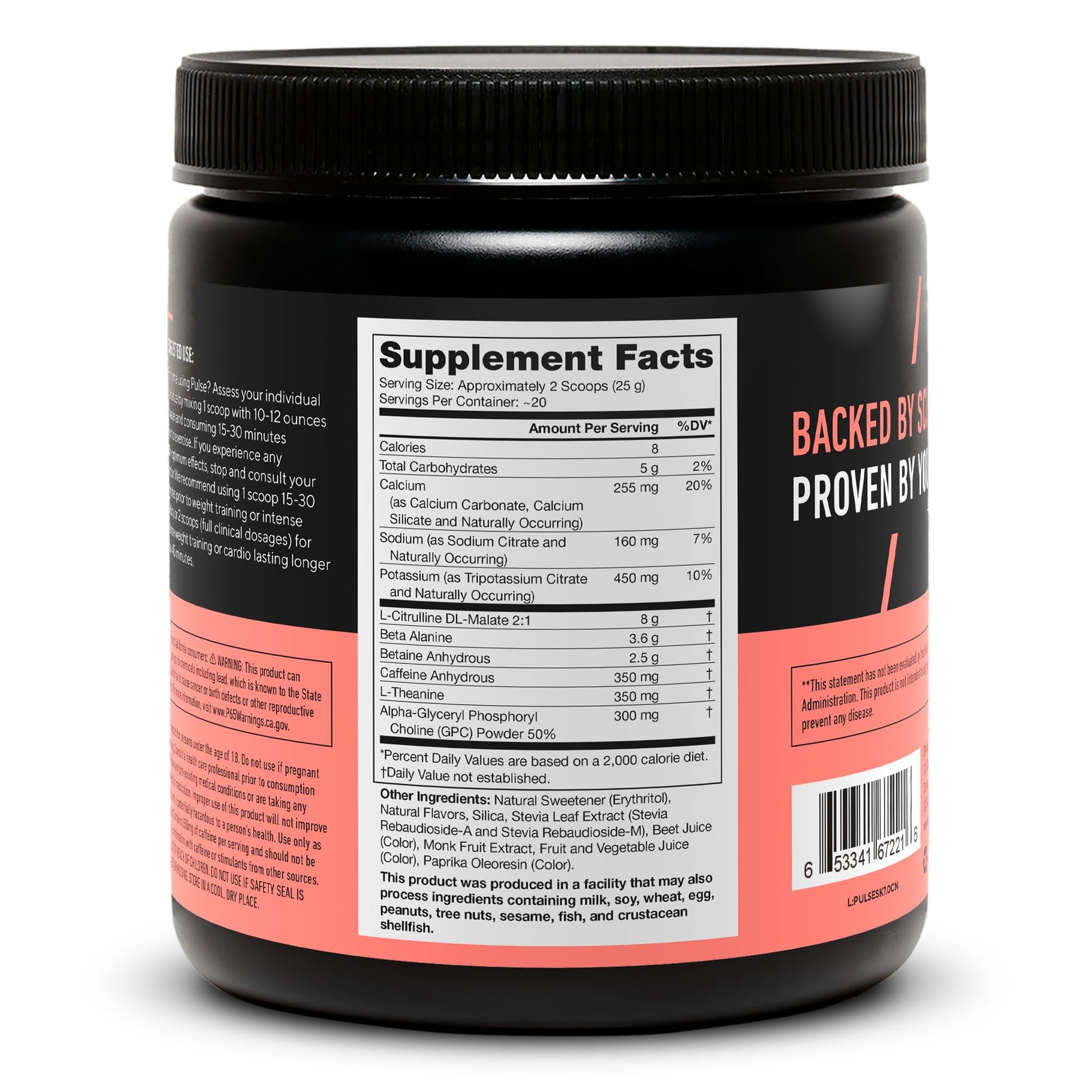 LEGION Pulse Pre Workout Supplement - All Natural Nitric Oxide Preworkout Drink to Boost Energy, Creatine Free, Naturally Sweetened, Beta Alanine, Citrulline, Alpha GPC (Fruit Punch) Nirvana Guru