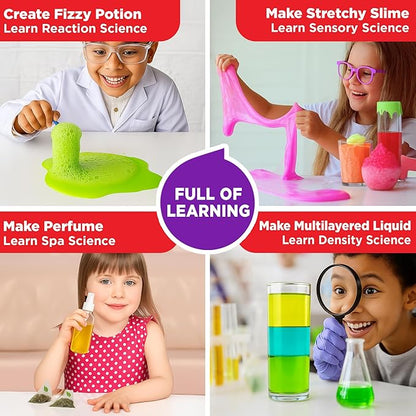 Doctor Jupiter My First Science Kit for Kids Ages 4-5-6-7-8 | Birthday Gift Ideas for 4+ Year Old Boys & Girls | Toy Stem Kit with 100+ Experiments | Learning & Educational Projects Nirvana Guru