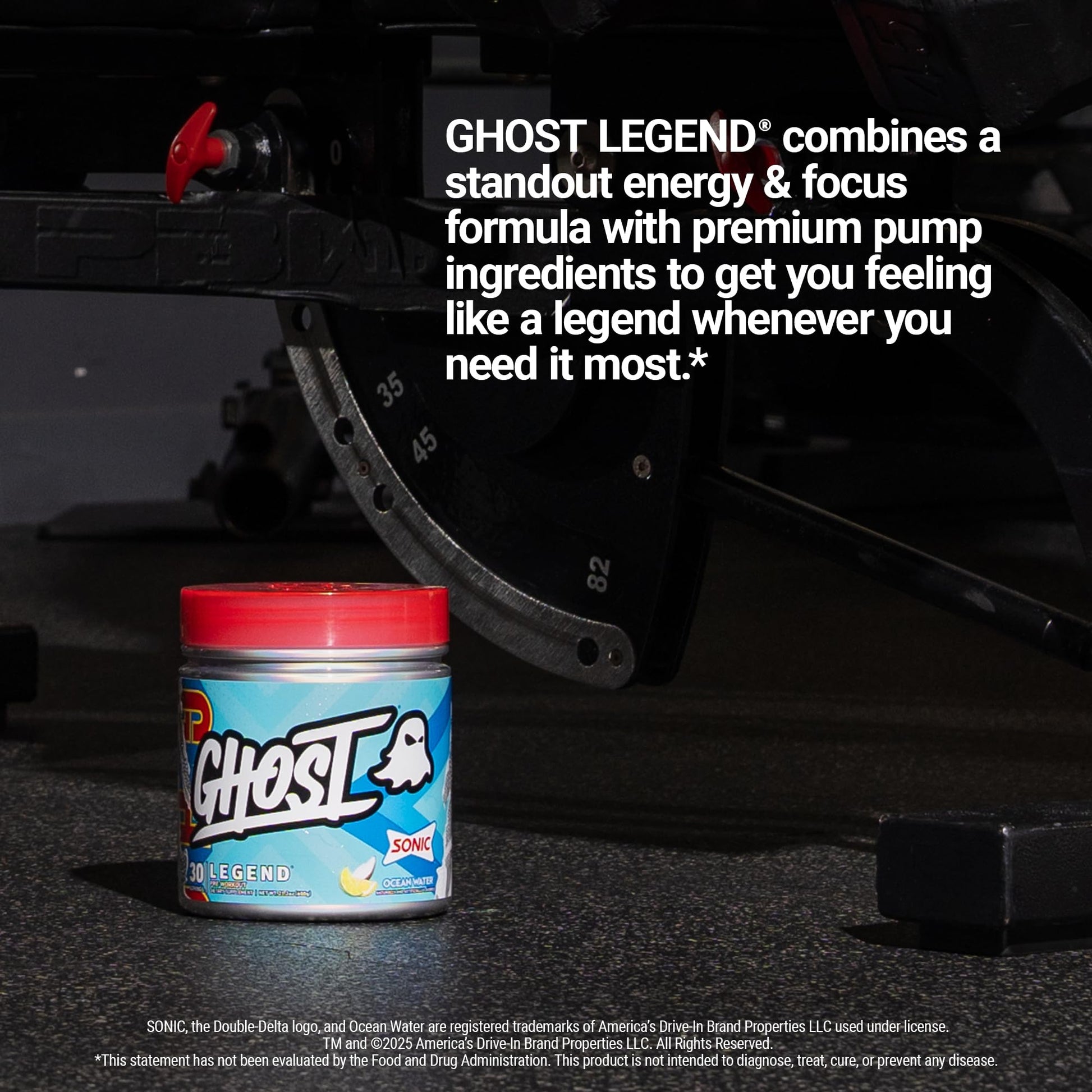 GHOST Legend Pre-Workout Powder, Blue Raspberry - 30 Servings – Pre-Workout for Men & Women with Choline, L-Citrulline, & Beta Alanine for Energy & Focus Nirvana Guru