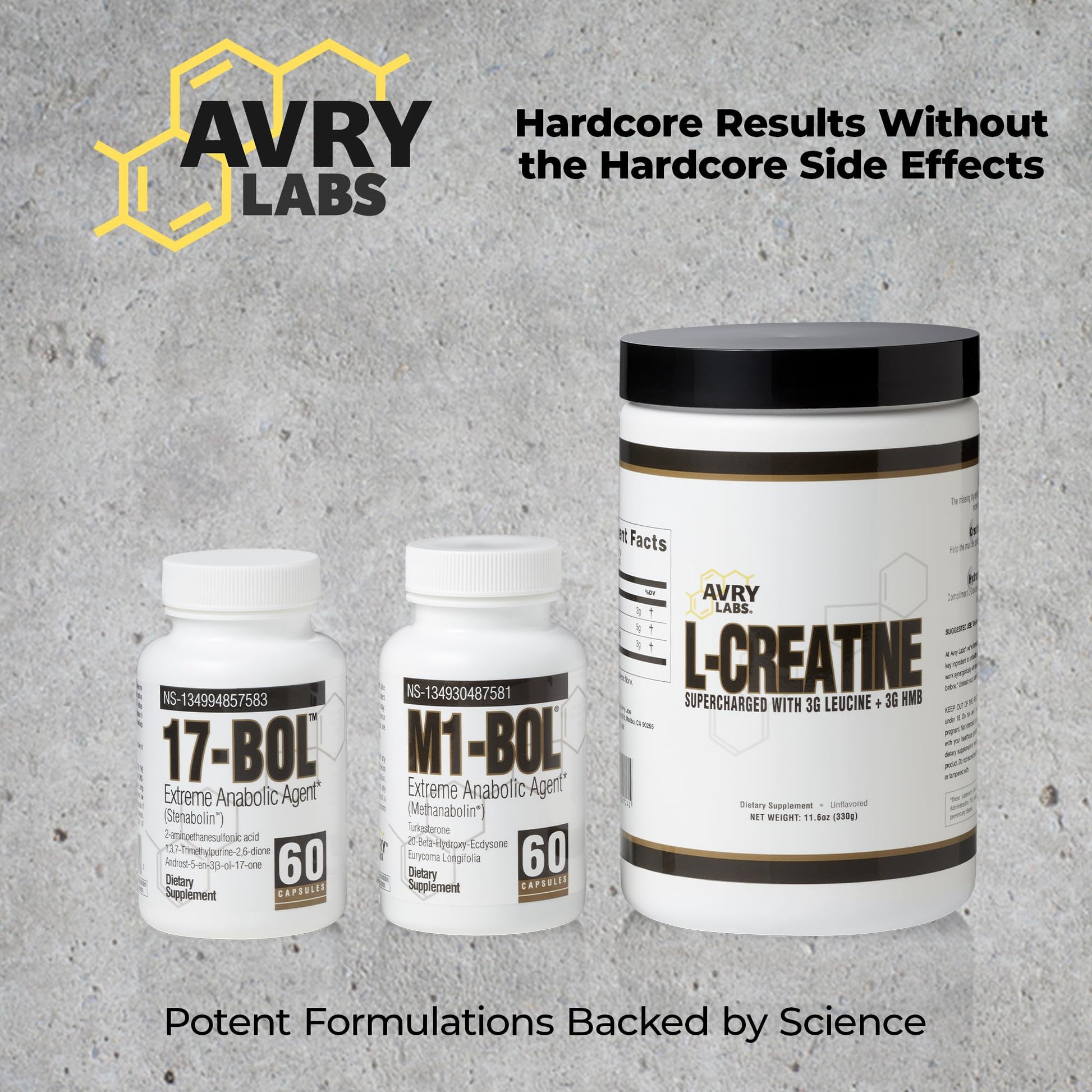 Avry Labs Extreme Anabolic Supplement – Dietary Supplement w/Turkesterone to Support Muscle Growth, Strength, Recovery & Naturally Support Optimal Testosterone Levels – Vegan, 60 Capsules Nirvana Guru