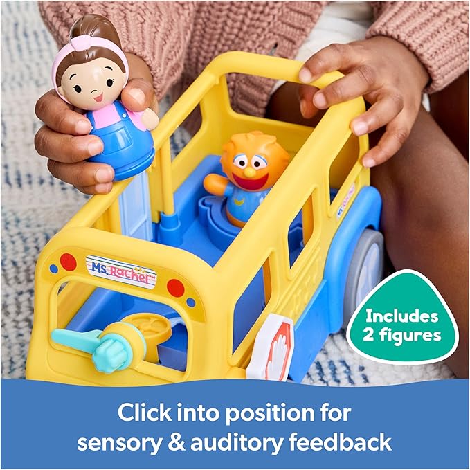 Ms. Rachel Official My First Learning Electronic School Bus with 2 Figures, Music & Sounds, Educational Toys & Toddler Toys for Girls & Boys Ages 1-3+ Nirvana Guru