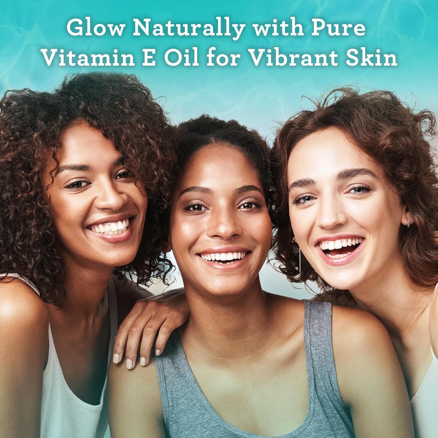 GuruNanda Vitamin E Oil, 2 Fl Oz Pure & Natural, 15,000 IU per Bottle, for Skin, Hair, Face, Nails & Scars, With Coconut Oil to Help Nourish & Moisture, Non-GMO & Vegan Nirvana Guru