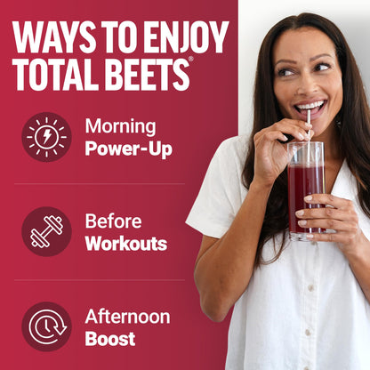 Force Factor Total Beets Drink Mix Superfood Powder with Nitrates to Support Circulation, Blood Flow, Nitric Oxide, Energy, Endurance, and Stamina, Cardiovascular Heart Health Supplement, 30 Servings Nirvana Guru