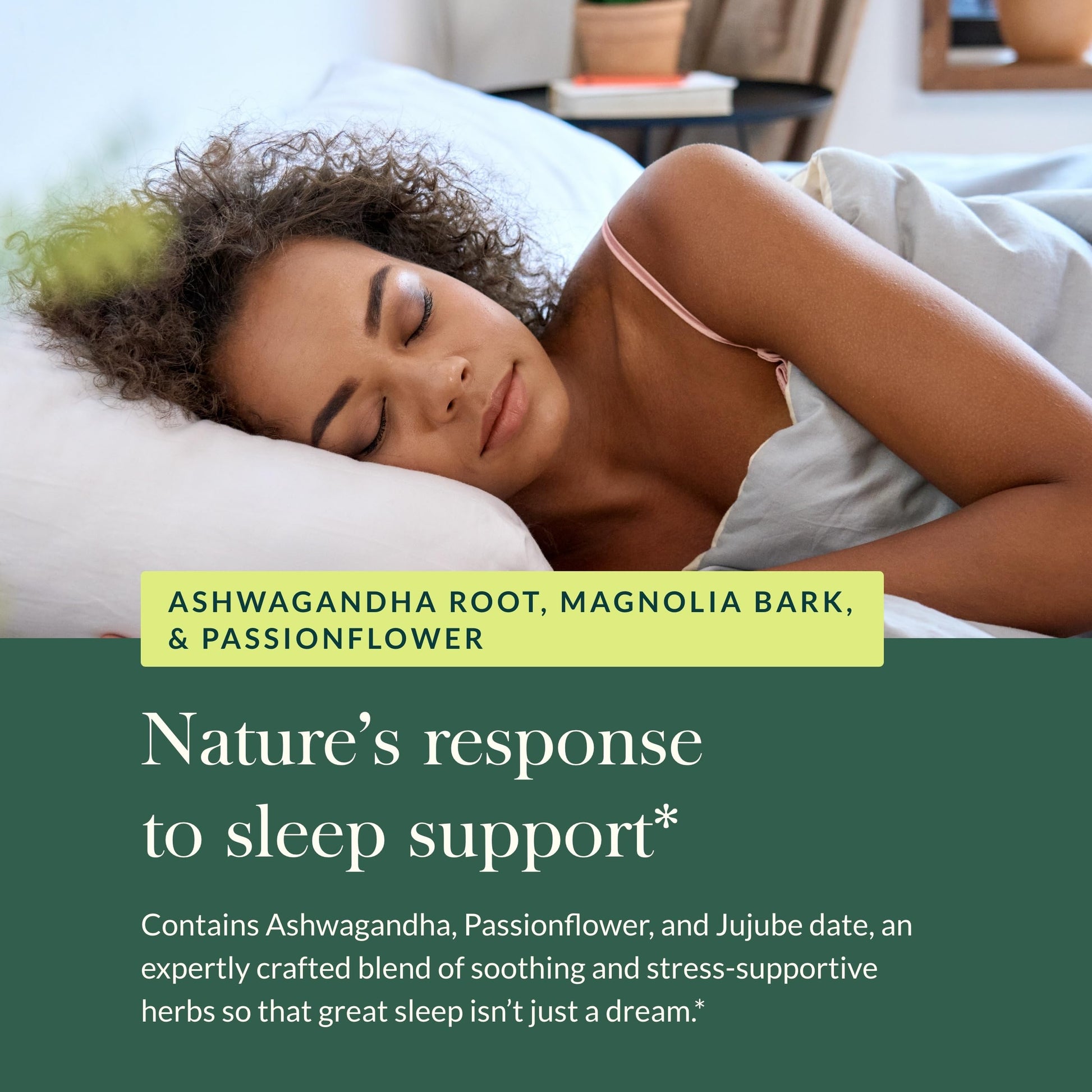 Gaia Herbs SleepThru - Natural Sleep Support Supplement with Organic Ashwagandha Root, Organic Magnolia Bark, Passionflower, and Jujube Date - 60 Vegan Liquid Phyto-Capsules (30-Day Supply) - Nirvana Guru