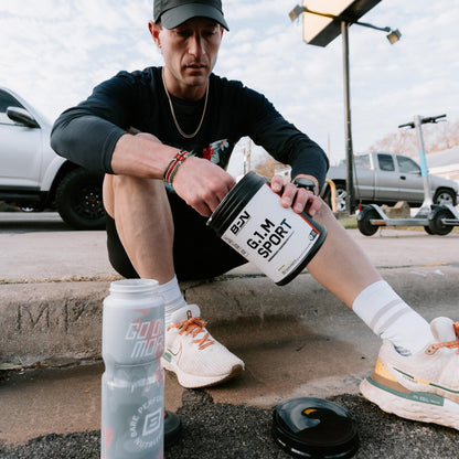BARE PERFORMANCE NUTRITION, BPN G.1.M Go One More Sport, Endurance Training Fuel, Superior Carbohydrate & Electrolytes Powder Formula, Reduce Fatigue, Lemon Lime, 25 Servings