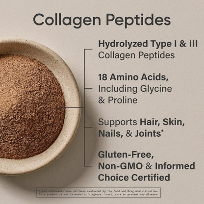 Sports Research Collagen Peptides Dark Chocolate - Nirvana Guru