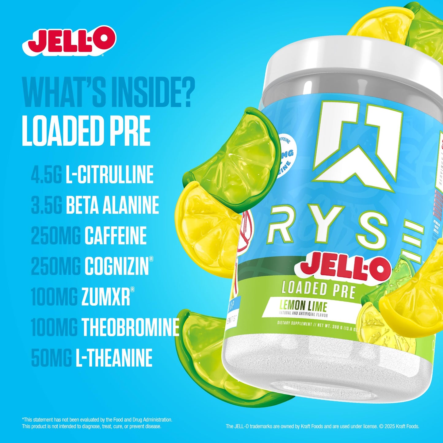 RYSE Loaded Pre Workout Powder - Ring Pop Cherry - Daily Pre-Workout for Men & Women with 325mg Caffeine, Beta Alanine, and Citrulline for Pump, Focus, and Energy - 30 Servings Nirvana Guru