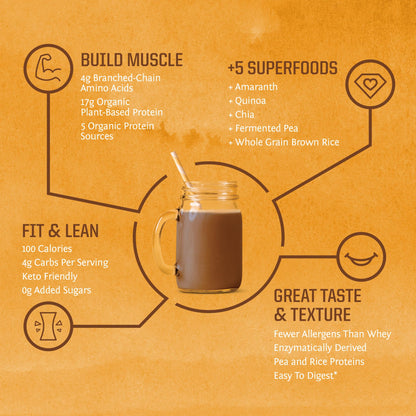 Brown Rice Protein Powder with Bcaa & Amino Acids Raw Rice Protein Shake Gluten Free Low Carb Dairy Free | Plant Based Classic Sprouted Brown Rice Protein Powder Natural 375g by Sunwarrior - Nirvana Guru