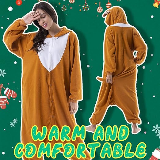 Beauty Shine Unisex Adult Onesie One Piece Pajamas Cosplay Cartoon Costume Halloween Christmas Sleepwear Jumpsuit Homewear nirvanaguru